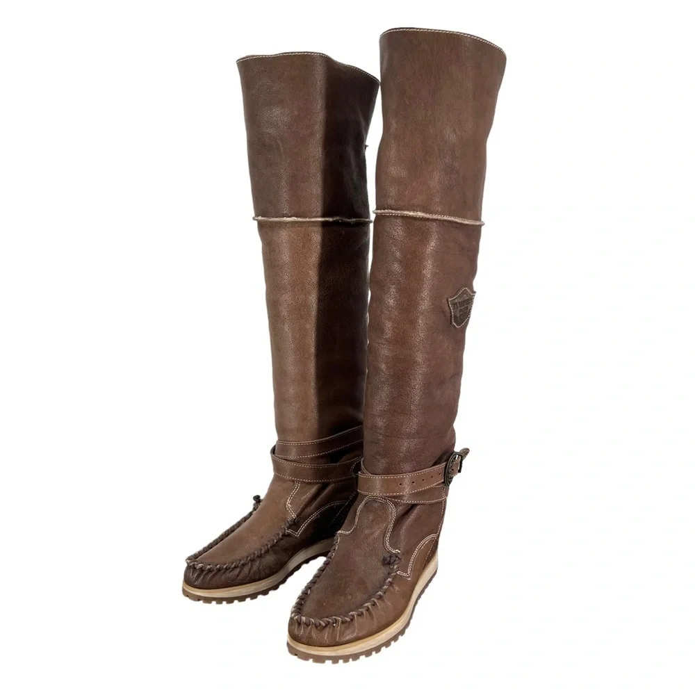 El Vaquero Tuscan Tall Boots 38
